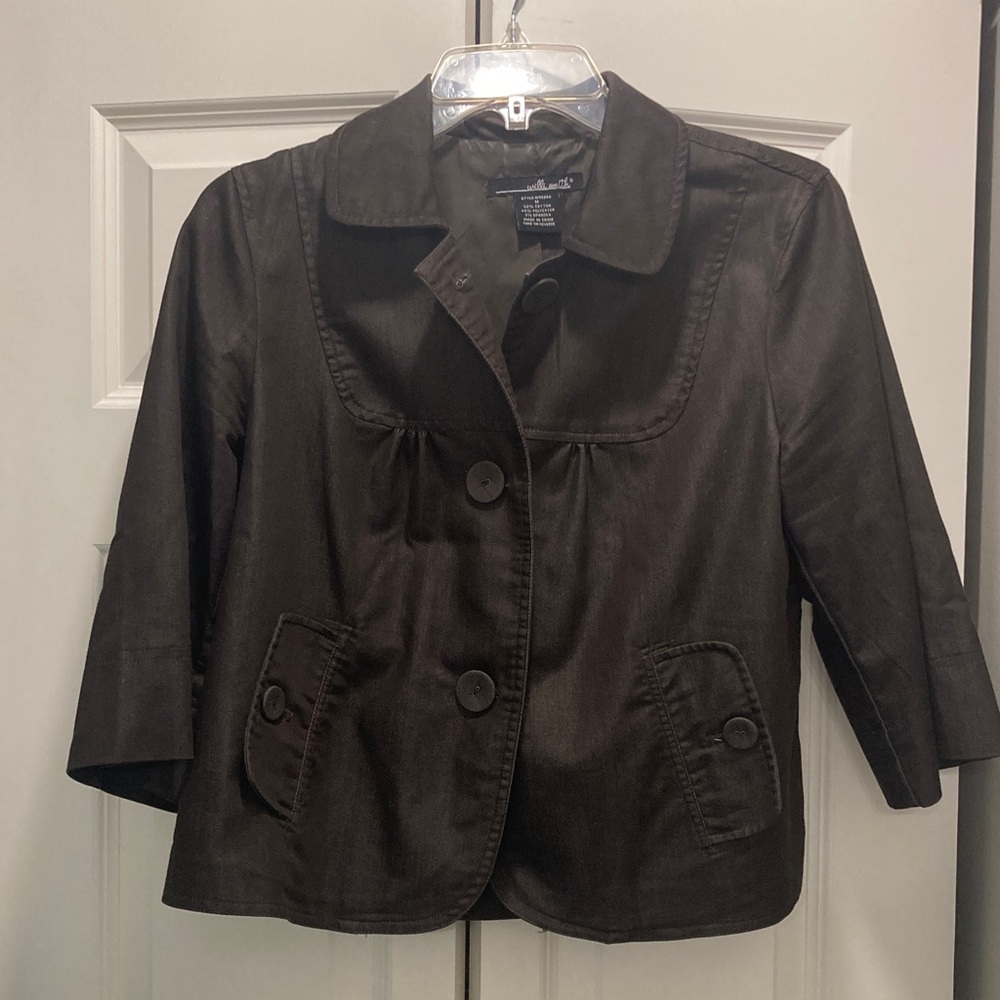 Willi Smith Button-Front Blazer